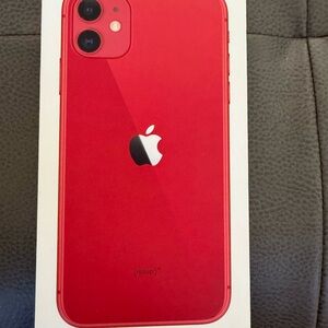 iPhone 11 Red 64GB Original Apple Retail Packaging Genuine Empty Box